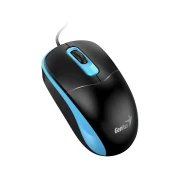 Thumbnail 2 of Мишка Genius DX-111, с кабел, USB Type-A, 3 бутона, синя