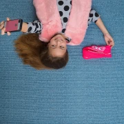 Thumbnail 9 of Zipit Несесер Talking Monstars, среден, розов