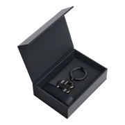 Thumbnail 5 of Hugo Boss Ключодържател Double B, черен мат