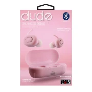 Thumbnail 4 of Слушалки TNB Dude, безжични, с Bluetooth, 105 dB, със зареждащ кейс, розови