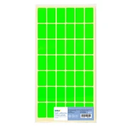 Thumbnail 1 of Office 1 Самозалепващи се етикети за цени, 17 x 30 mm, зелени, 420 броя