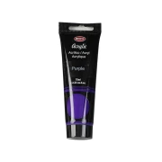Thumbnail 1 of Beifa Акрилна боя, в тубичка, 75 ml, виолетова