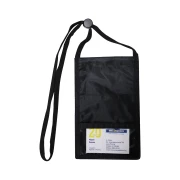 Thumbnail 2 of Мултифункционален аксесоар за носене на врат, 12.5 x 19 cm, черен