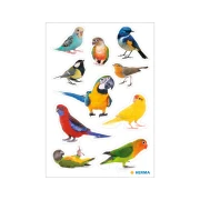 Thumbnail 2 of Herma Самозалепващи се етикети Птици, 3 листа