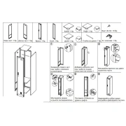 Thumbnail 2 of Гардероб RFG, метален, единичен, 38 x 45 x 185 cm
