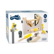 Thumbnail 4 of Small Foot Кутия с инструменти и мини работна маса 2 в 1, дървена