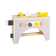 Thumbnail 11 of Small Foot Кутия с инструменти и мини работна маса 2 в 1, дървена