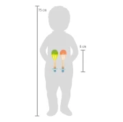 Thumbnail 5 of Small Foot Маракаси Groovy Beats, дървени, 2 броя