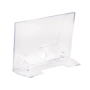 Thumbnail 2 of KEJEA Информационна поставка, с променлив наклон, хоризонтална, A4, прозрачна