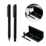 Thumbnail 4 of Office 1 Комплект химикалка и ролер Hatch, метални, черни