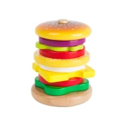 Thumbnail 3 of Small Foot Бургер, дървен, 10 части