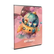 Thumbnail 2 of Gipta Тетрадка Astropastel, А4, бяла хартия, широки редове, картонена корица, 60 листа
