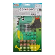 Thumbnail 2 of Moxy Книжка за оцветяване с мъниста - Динозавър, А5