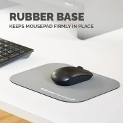 Thumbnail 6 of Пад за мишка Fellowes Microban, антибактериален, 2 mm, сив