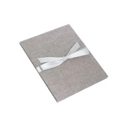 Thumbnail 2 of Goldbuch Албум-книга, за 10 снимки, с ленена корица и панделка, 16 х 19 cm, сив