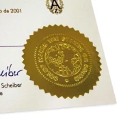 Thumbnail 3 of Colop Стикер-фолио, диаметър 55 mm, златисто, 250 броя