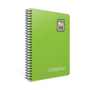 Thumbnail 8 of Gipta Тетрадка Chromo, А5, бяла хартия, широки редове, PP корица, със спирала, 60 листа