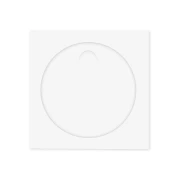 Thumbnail 2 of Office 1 Плик за CD/DVD, 124 x 124 mm, хартиен, с прозорец, със самозалепваща лента, бял, 25 броя