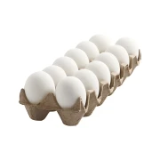 Thumbnail 3 of Creativ Company Яйца, пластмасови, 6 cm, бели, 12 броя