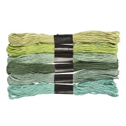 Thumbnail 2 of Creativ Company Конци за тъкане, зелени