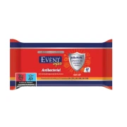 Thumbnail 1 of Мокри кърпи Event, антибактериални, с алкохол, 60 броя