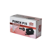 Thumbnail 3 of Top Office Перфоратор P15, за 15 листа, черен