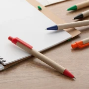 Thumbnail 2 of Office 1 Еко химикалка Libra, червена