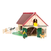 Thumbnail 8 of Small Foot Ферма с животни, дървена, 11 части