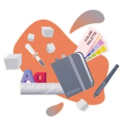 Thumbnail 1 of STEM Стикер, Дизайн и 3D прототипиране, комплект А8, 50 cm, стикер 6