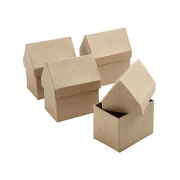 Thumbnail 2 of Creativ Company Къщички от папиемаше, 10 cm, 4 броя