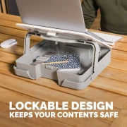 Thumbnail 6 of Поставка Fellowes и куфар за лаптоп Breyta, 2 в 1, бяла