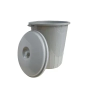 Thumbnail 2 of Кош Planet с капак UP106, 70 L, сив, 40 х 40 х 52 cm