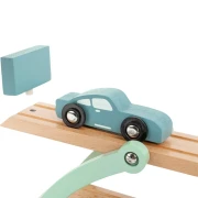 Thumbnail 3 of Small Foot Автовоз Чикаго, дървен