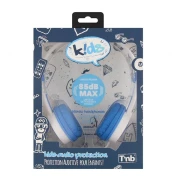 Thumbnail 2 of Слушалки TNB Kids, с кабел 1.1 m и микрофон, 3.5 mm жак, 85 dB, сини