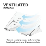 Thumbnail 2 of Стойка за лаптоп Fellowes Clarit, до 15''