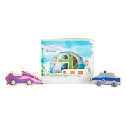 Thumbnail 6 of Small Foot Книжка Полиция, интерактивна, дървена