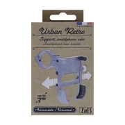 Thumbnail 10 of Поставка за телефон TNB Urban Retro, за колело, сива