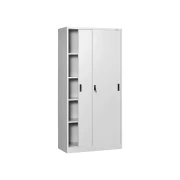 Thumbnail 5 of Шкаф RFG, метален, с плъзгащи се врати, 90 х 40 х 185 cm, сив