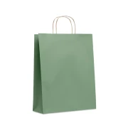 Thumbnail 2 of More Than Gifts Хартиена торбичка Paper Tone, размер L, 32 х 12 х 40 cm, зелена
