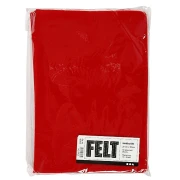 Thumbnail 2 of Creativ Company Филц А4, 1.5 mm, червен, 10 броя