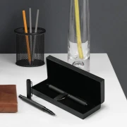 Thumbnail 4 of Office 1 Комплект химикалка и ролер Hatch, метални, черни