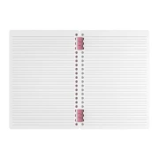 Thumbnail 2 of Art Pioneer Органайзер Soft Spiral, A5, със спирала, 50 листа, розов