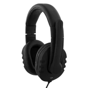 Thumbnail 2 of Слушалки TNB HS300, с микрофон, 3.5 mm жак, 103 dB, 2 m кабел, черни