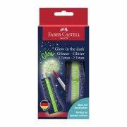 Thumbnail 2 of Faber-Castell Течен брокат Glow, 12 ml, 2 броя блистер