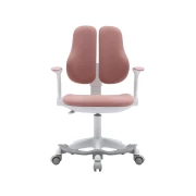 Thumbnail 5 of Детски стол RFG Ergo Cute White, текстил, до 100 kg, розов