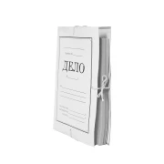 Thumbnail 3 of Папка „Дело“, с мек гръб от книговинил, широчина 8 cm, бяла, 5 броя