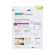 Thumbnail 8 of Stick'n Блок за флипчарт, самозалепващ се, 762 x 635 mm, 30 листа, бял