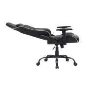 Thumbnail 5 of Геймърски стол RFG On Legend, екокожа, Butterfly механизъм, метална основа, до 150 kg, черно-златист