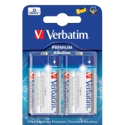 Thumbnail 2 of Алкална батерия Verbatim, D, LR20, 1.5 V, 2 броя