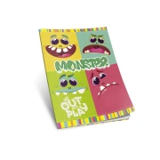 Thumbnail 3 of Тетрадка, A5, малки квадратчета 5 x 5 mm, офсетова хартия, мека корица, 20 листа